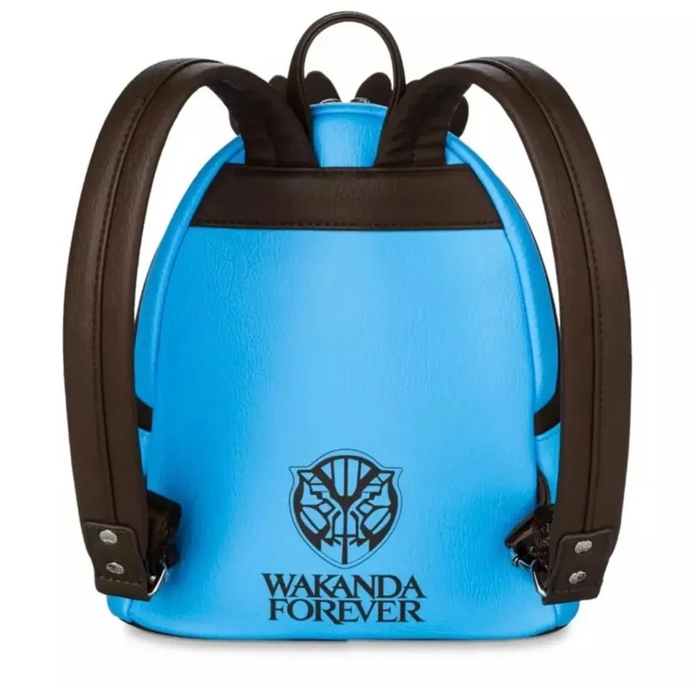 Disney Parks Loungefly Marvel Black Panther Wakanda Forever Mini Backpack NWT